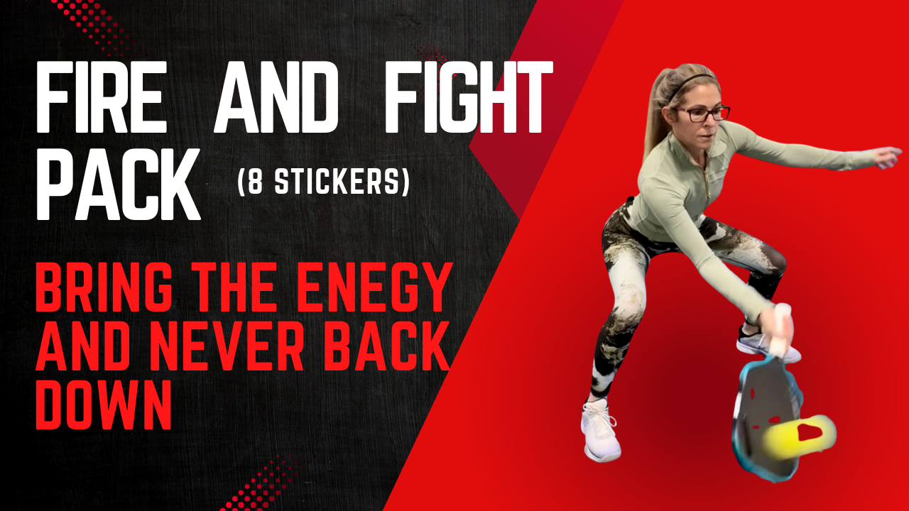 b. Fire And Fight Pack (8 stickers)