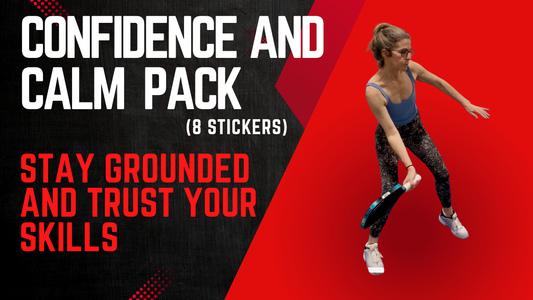 b. Confidence And Calm Pack (8 stickers)