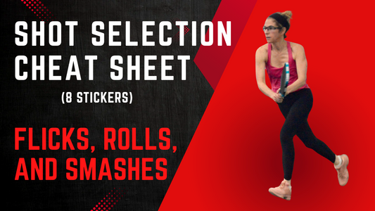 b. Shot Selection Cheat Sheet Pack (8 stickers)