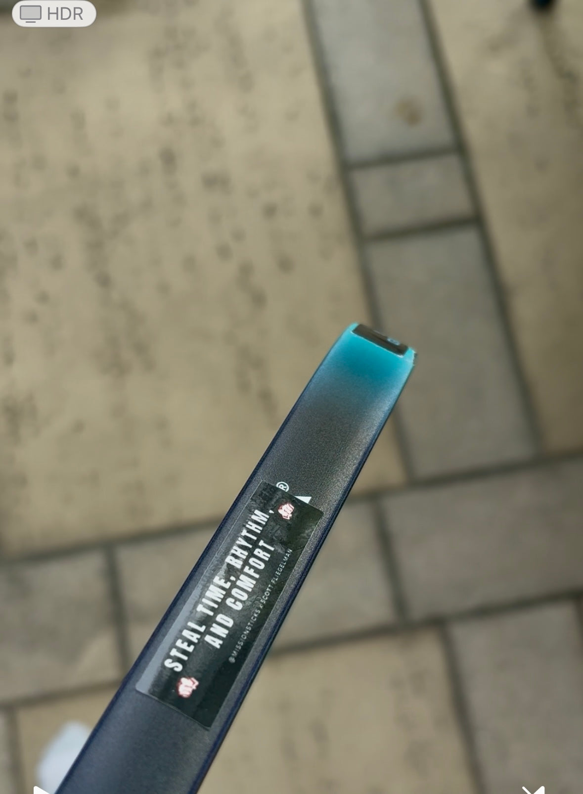 c. MISSION STICKS x Scott Fliegelman (8-Sticker Pack). Price is per pack. Choose black or white.